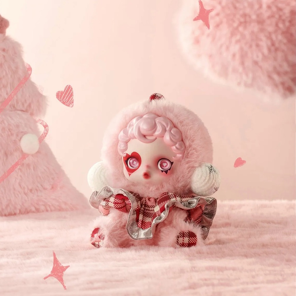 POP MART SKULLPANDA Winter Symphony Series Plush Rhapsody